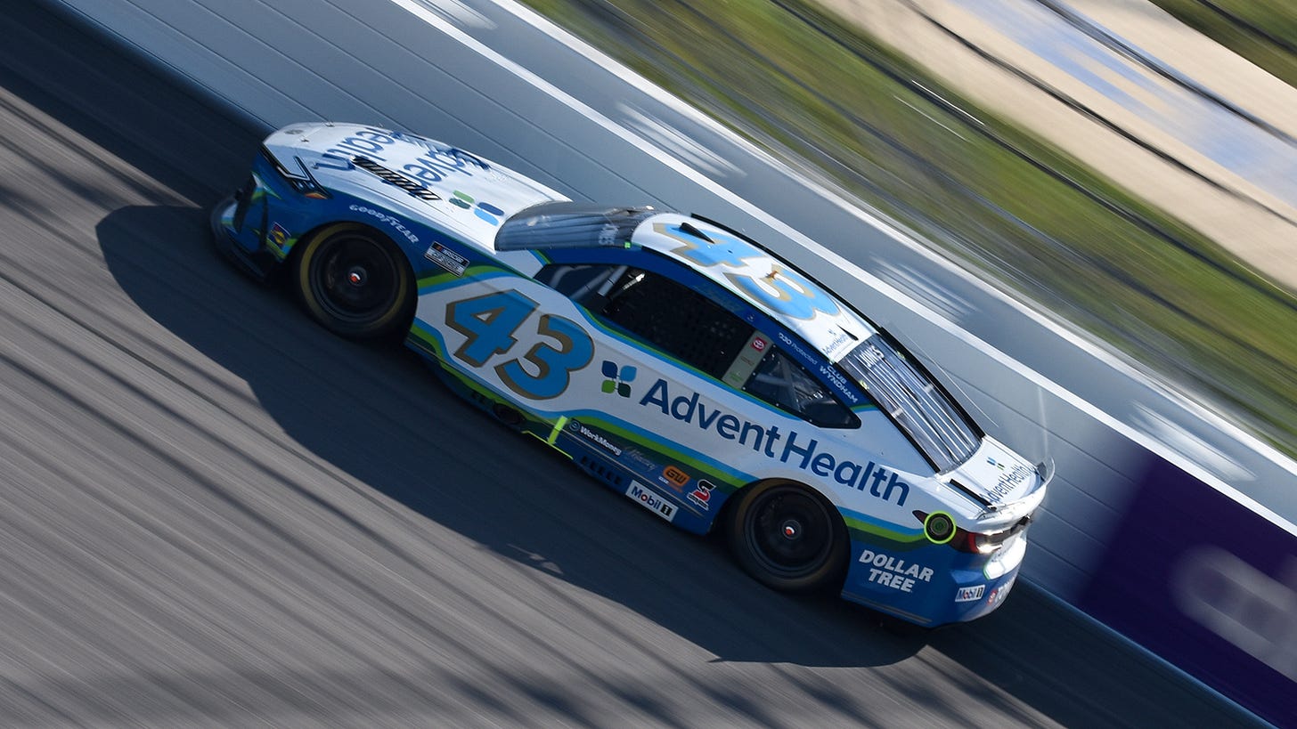 AdventHealth extends partnership with LEGACY MOTOR CLUB through the 2030 NASCAR Cup Series season, will sponsor Erik Jones in 11 races in 2026. AdventHealth extends partnership with LEGACY MOTOR CLUB through the 2030 NASCAR Cup Series season, will sponsor Erik Jones in 11 races in 2026.