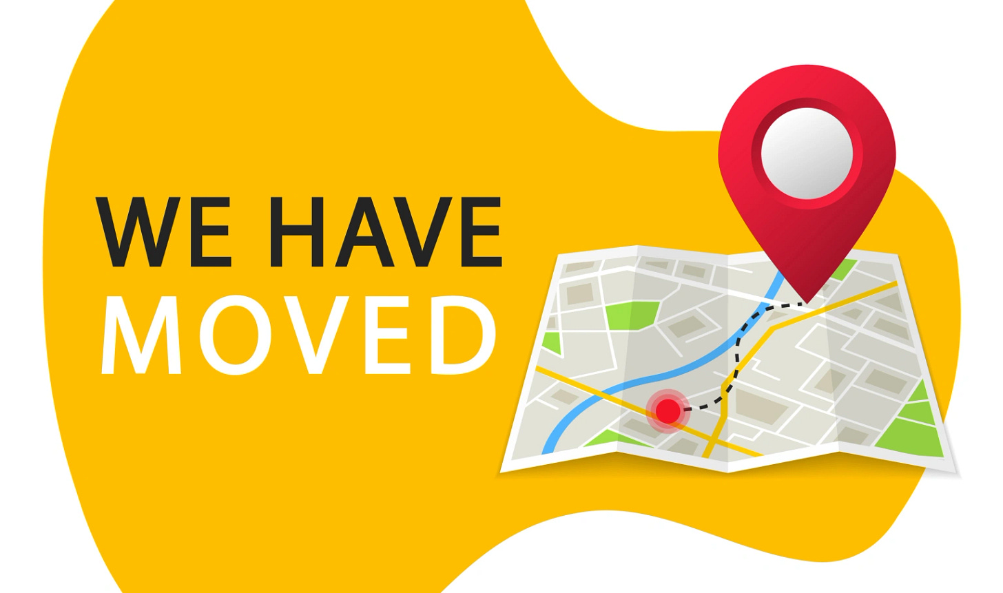 we have moved