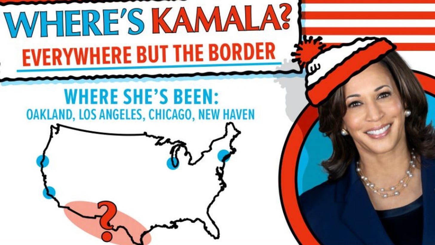 Where's Kamala?': Nikki Haley Mocks VP's Lack of Border Visit With 'Where's  Waldo' Picture - Newsweek