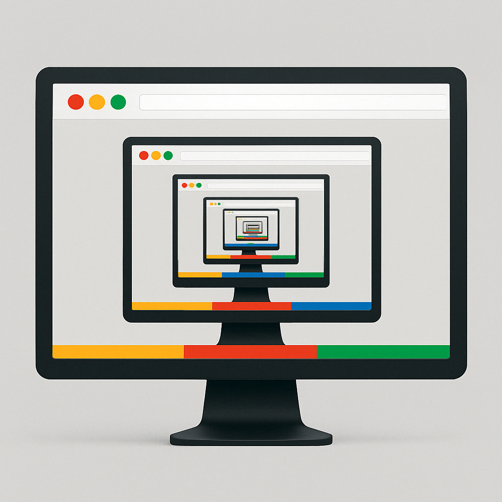 Recursive monitor images 