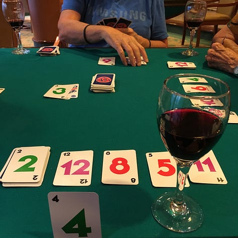 How to stay healthy with 7 days at sea on a transatlantic cruise: Play cards, eat plenty of veggies, get moving around the track, and read on the open deck.