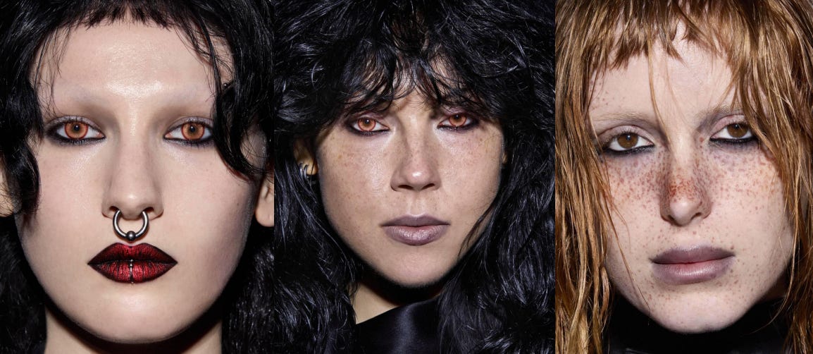 JENN LEE SS26, LFW MAKE UP CLOSE UPS