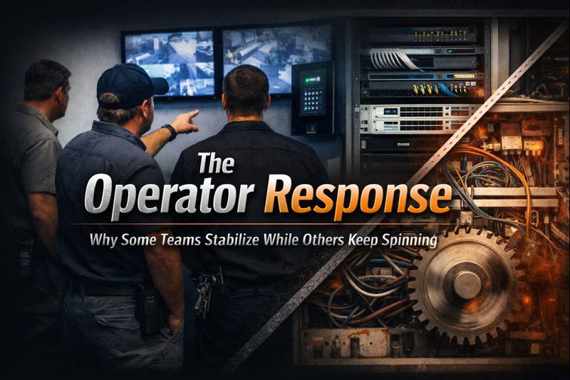 Part 3 The Operator Response: Why Some Teams Stabilize While Others ...