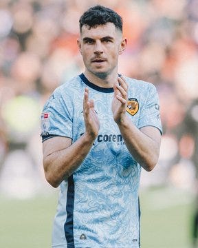 John Egan claps the fans