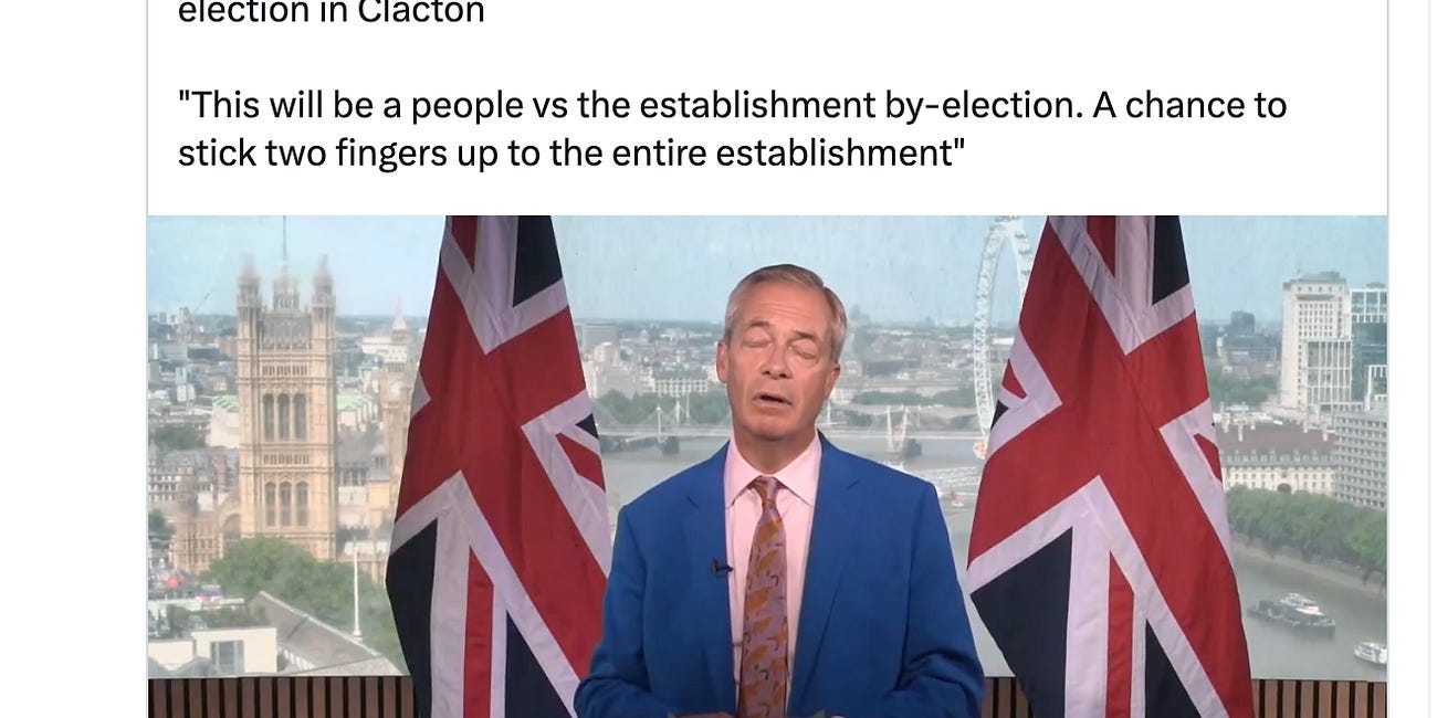 Two cheeks on the same arse: political scandal in Britain