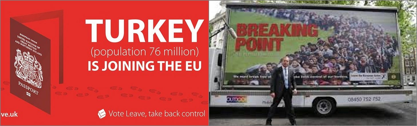 Gove, Boris and Vote Leave have aped Farage's extremism. No-one can be  surprised at the consequences « Labour Uncut