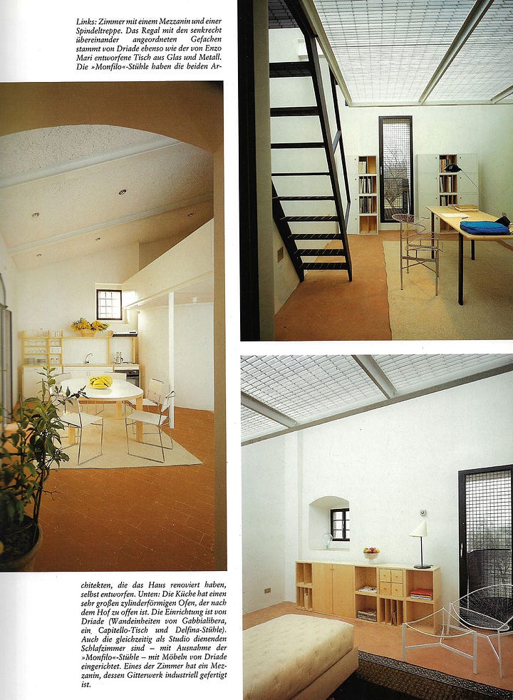 Tiled Monochrome madness - a slept-on interior from the era.