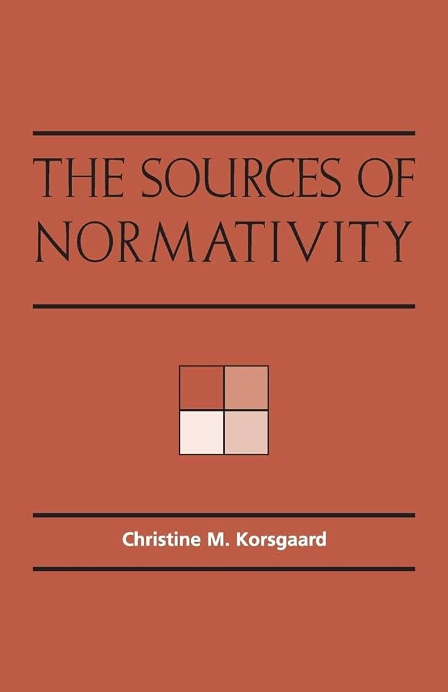 The Sources of Normativity: Christine M. Korsgaard, Onora O'Neill:  9780521559607: Amazon.com: Books