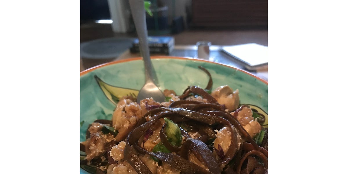 Bonus CITY recipe: Sea Spaghetti