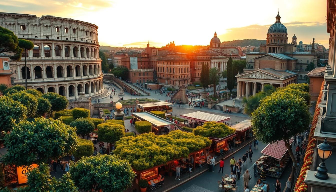 Rome, Italy - "Eternal Beauty Beckons: Unveil the Ancient Marvels of Rome in 202