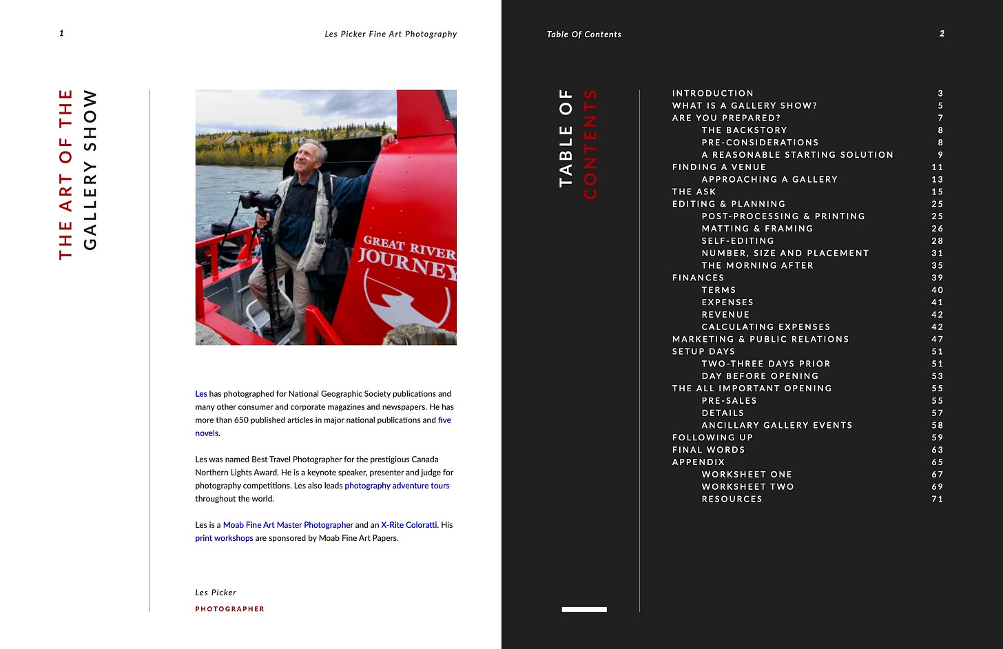 ebook table of contents