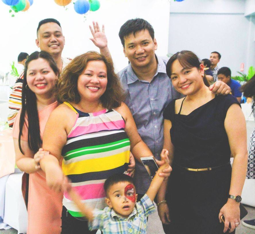 Dear friends and family for Miguel's first birthday celebration Dear friends and family for Miguel's first birthday celebration