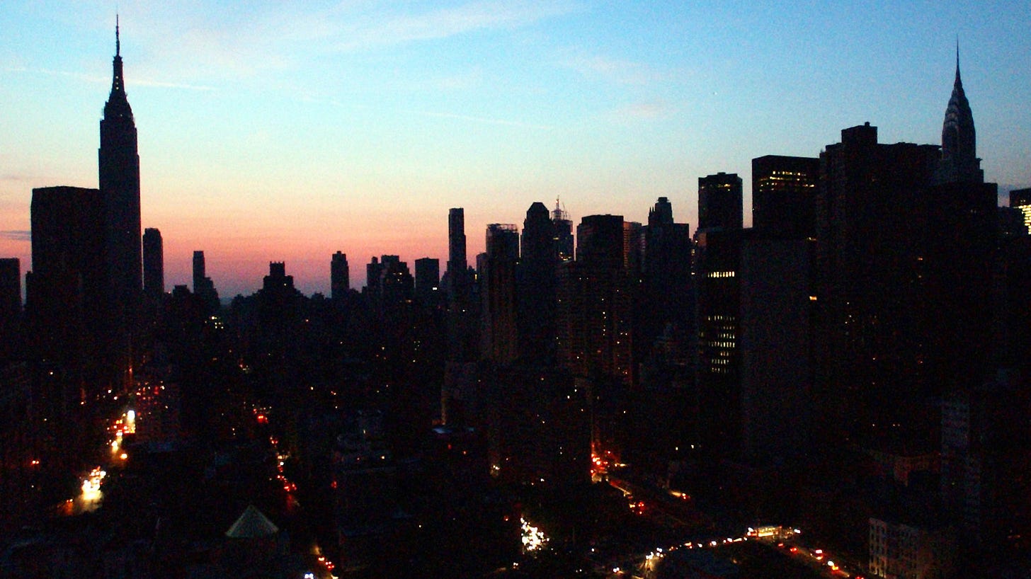 How A Massive Power Outage Sent People Out In The Street : NPR