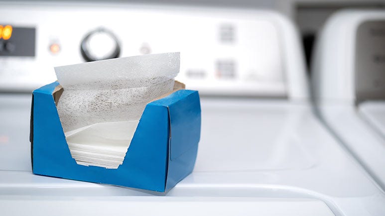 how safe are dryer sheets