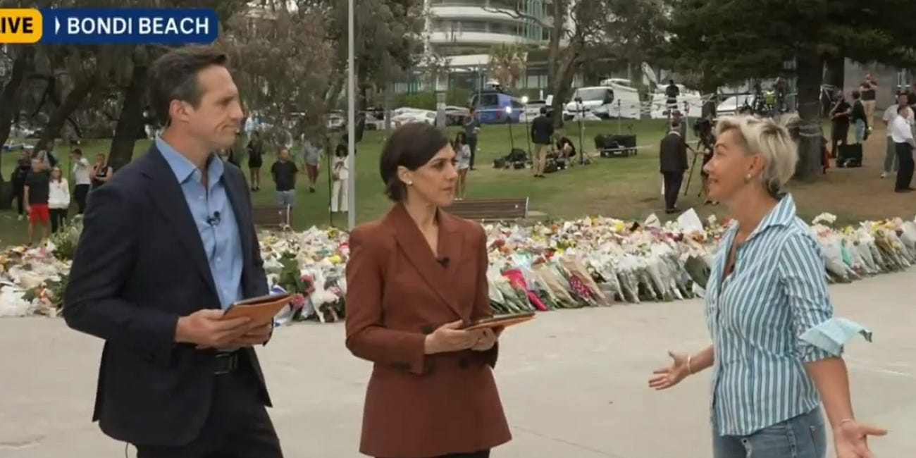 'Will you actually let us have a voice?' Hanukkah massacre victim’s daughter confronts the media on air