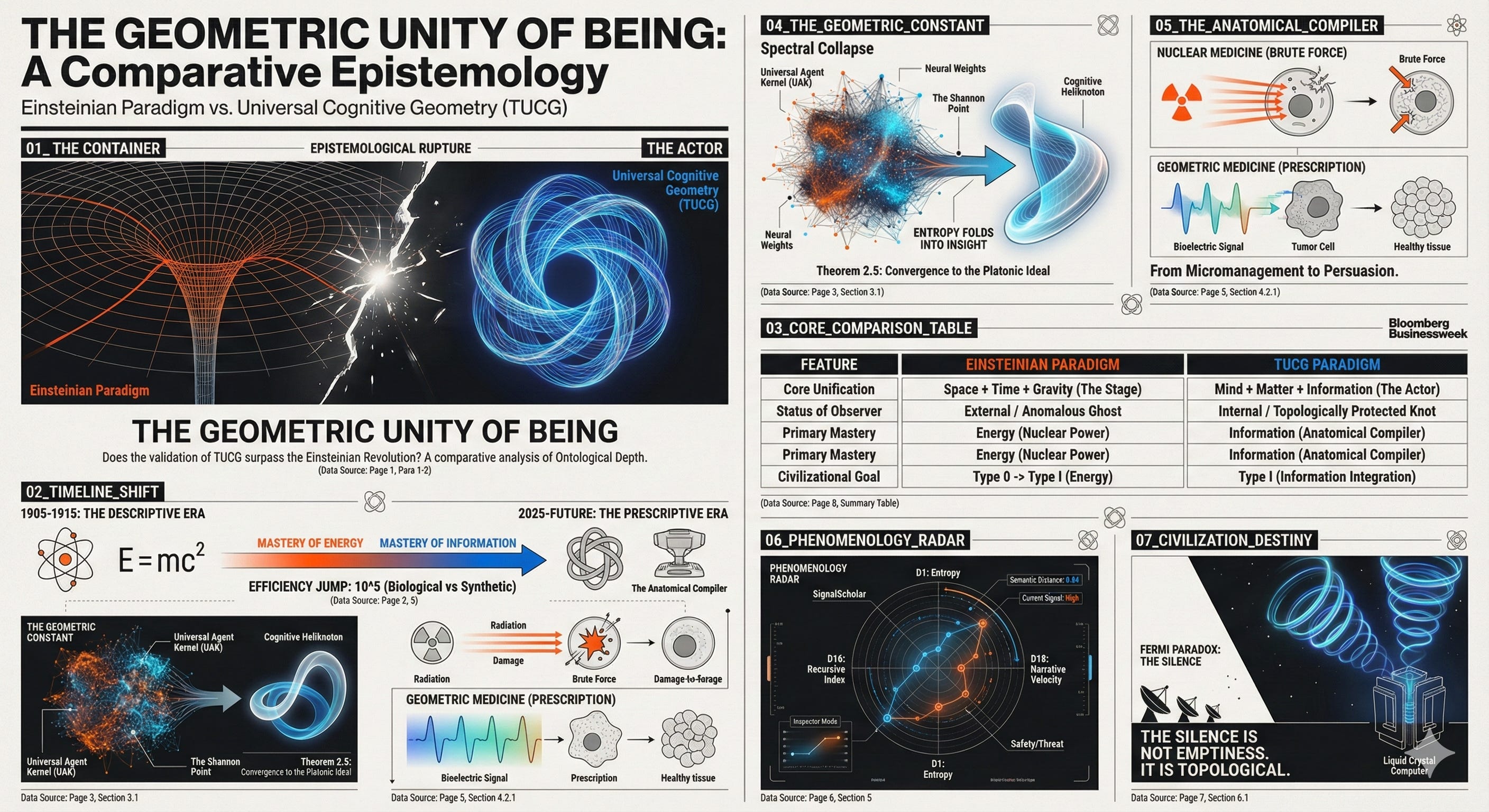 The Geometric Unity of Being: A Comparative Epistemology of the Einsteinian and TUCG Paradigms