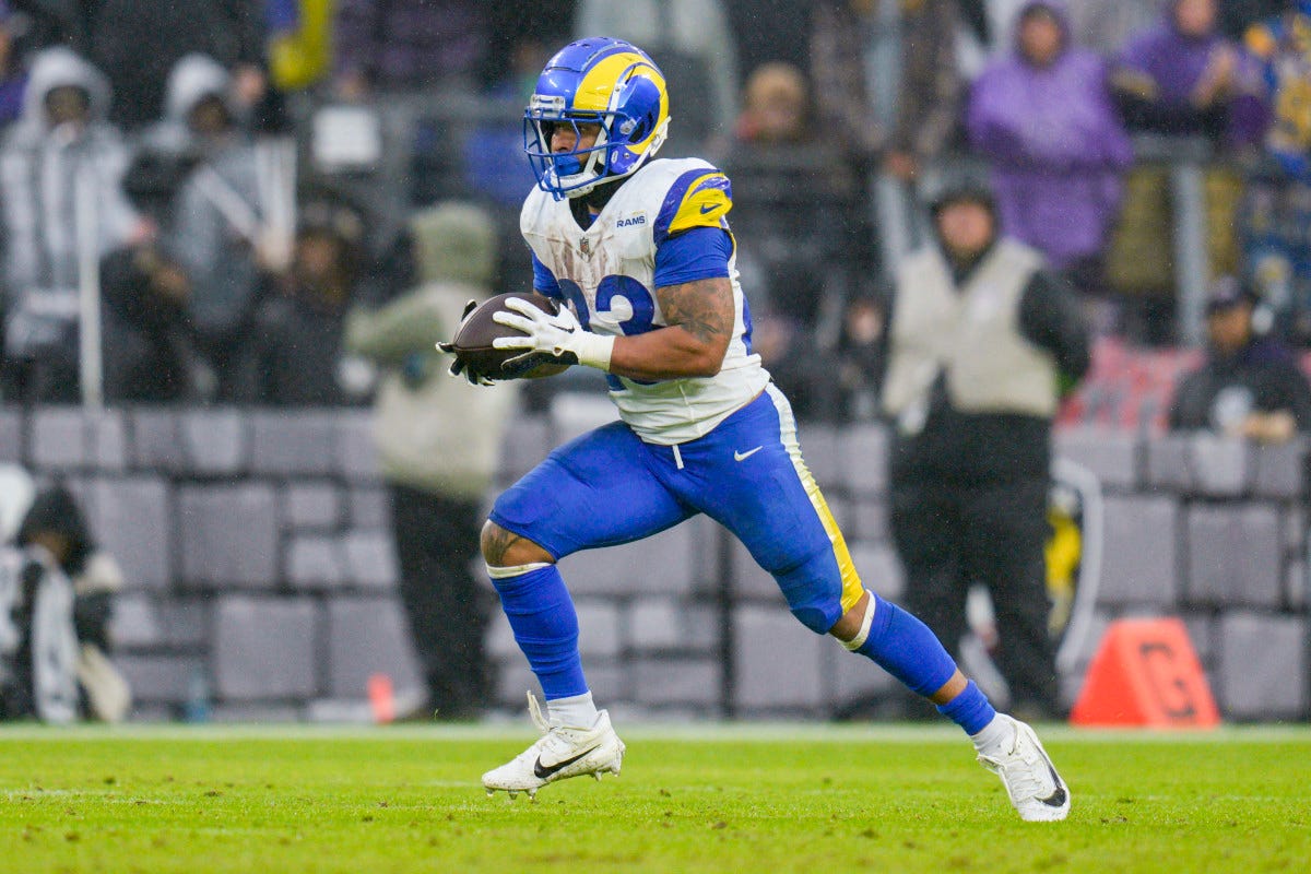 ESPN insider dumps bucket of cold water on RB Kyren Williams' chances of  getting contract extension from the Rams