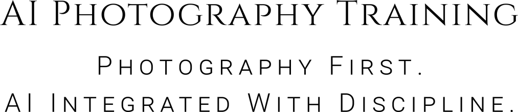 AI Photography Training