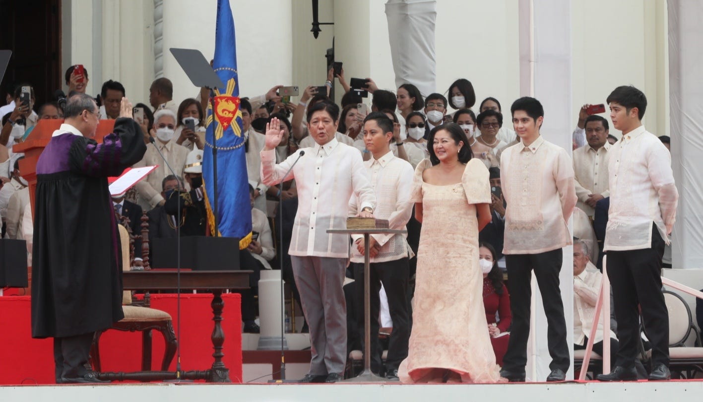 Inauguration of Bongbong Marcos - Wikipedia