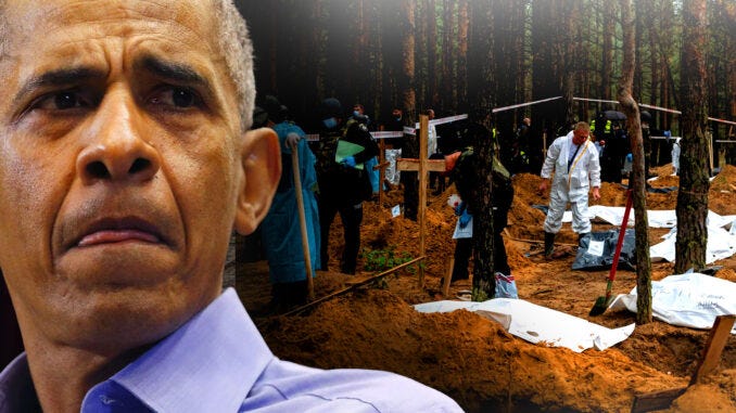 Mass unmarked graves have been discovered on U.S. soil — thousands of children buried in silence — and the trail leads directly to Barack Obama. Investigators now believe these bodies are tied to the adrenochrome trade, a network that thrived during his time in power.