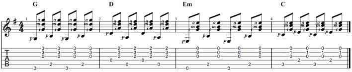 A black and white sheet music with notes

Description automatically generated