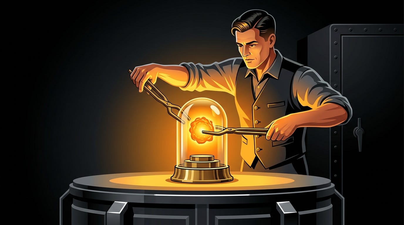 The agent keeps all of its power. The room is what changes.