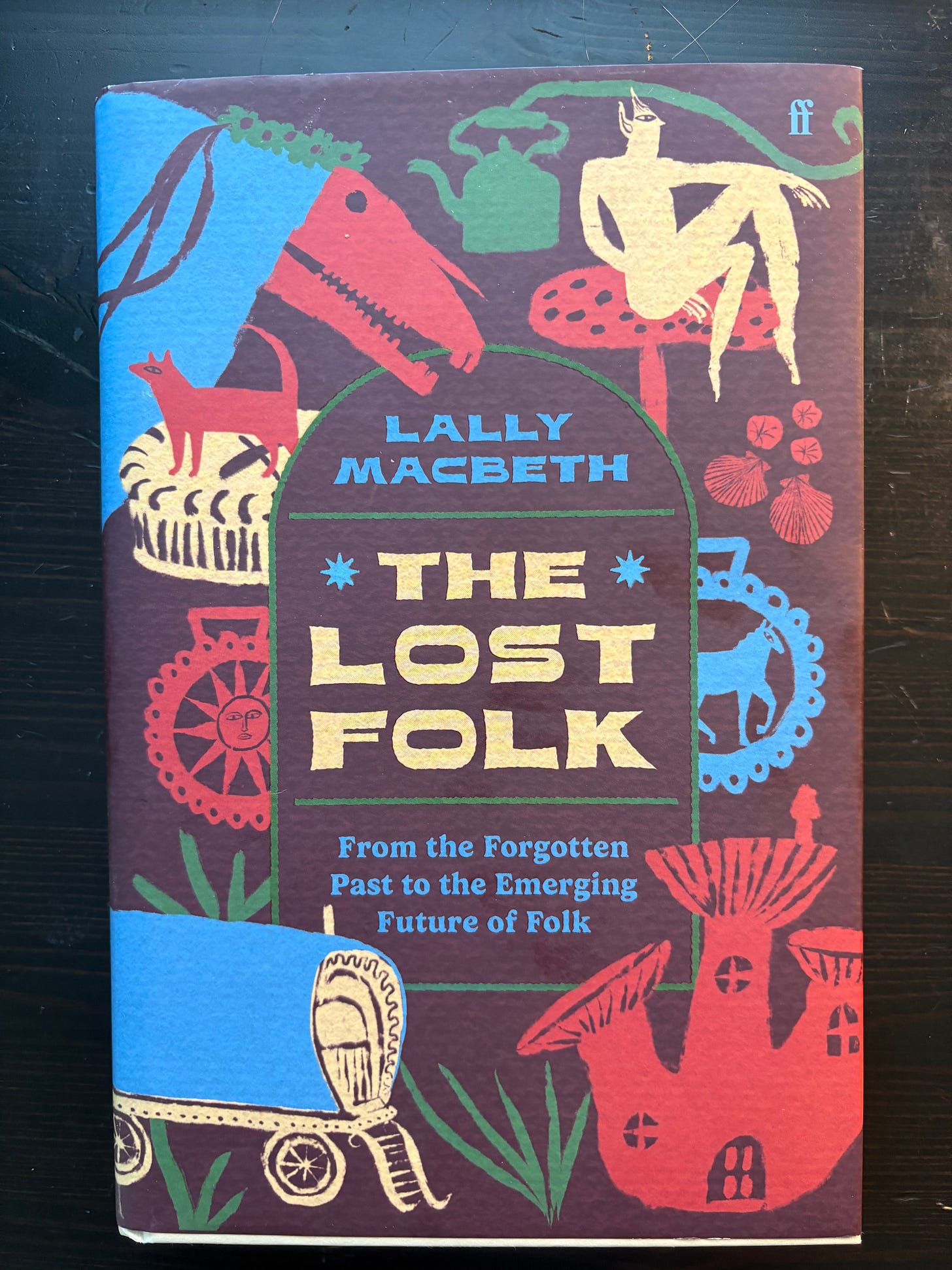 The cover of Lally MacBeth's 'The Lost Folk'