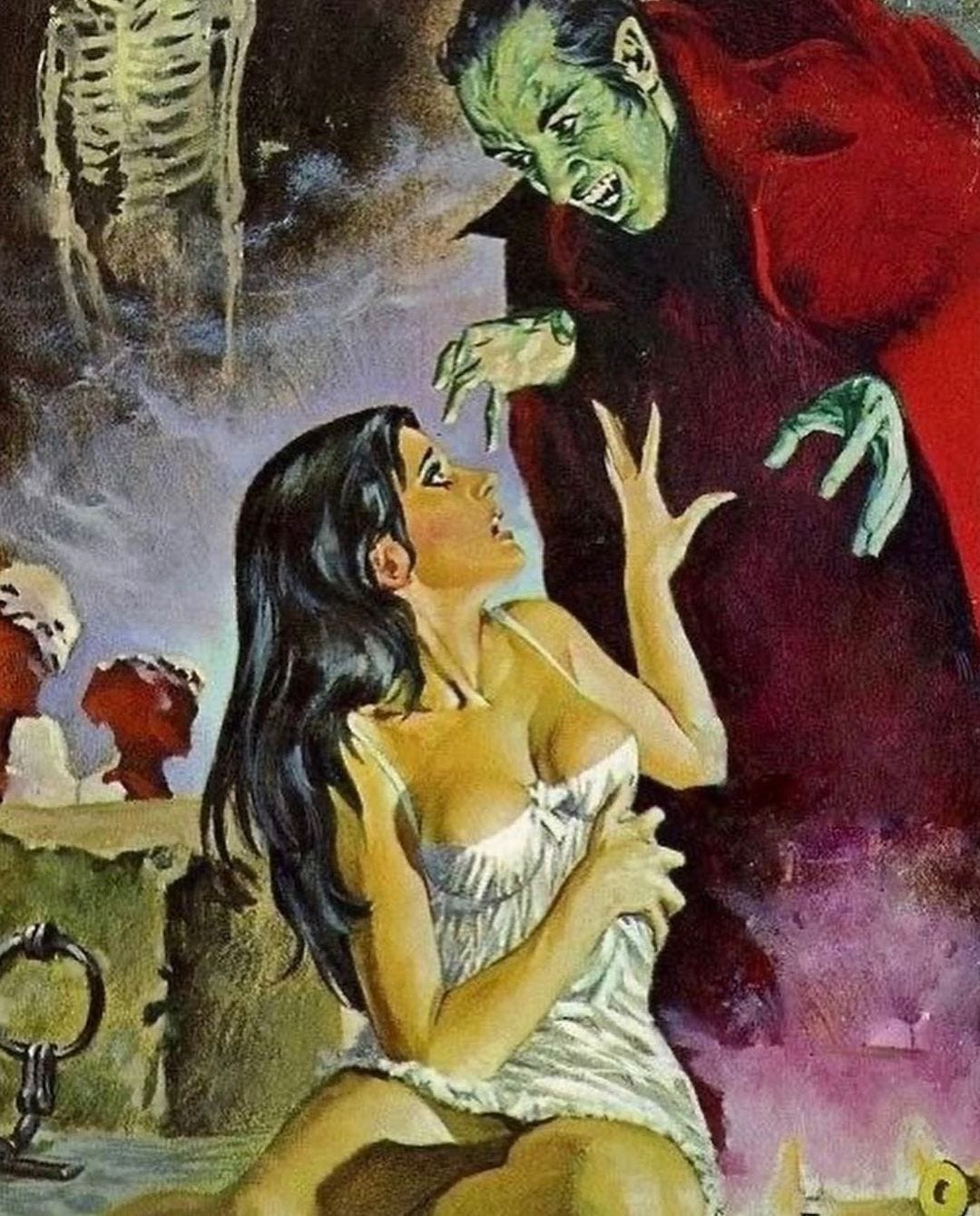 Instagram post by VINTAGE PULP ART • Oct 31, 2020 at 9:48pm UTC