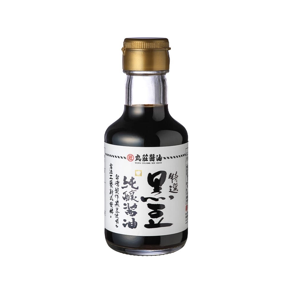 丸莊黑豆純釀產品圖|來源:丸莊醬油官網 丸莊黑豆純釀產品圖|來源:丸莊醬油官網