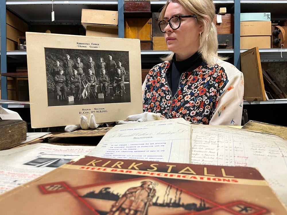 Kirkstall Forge Home Guard photograph