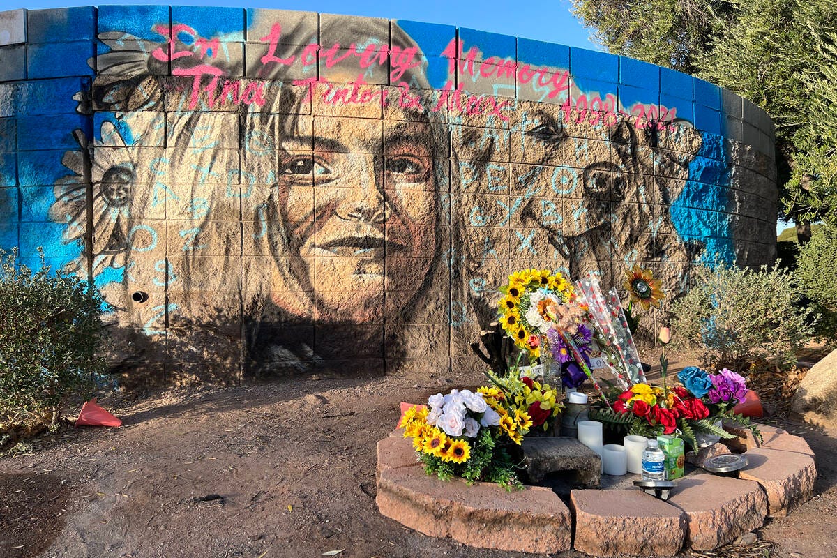 Ruggs crash victim Tina Tintor honored with mural in Las Vegas | Local Las  Vegas | Local