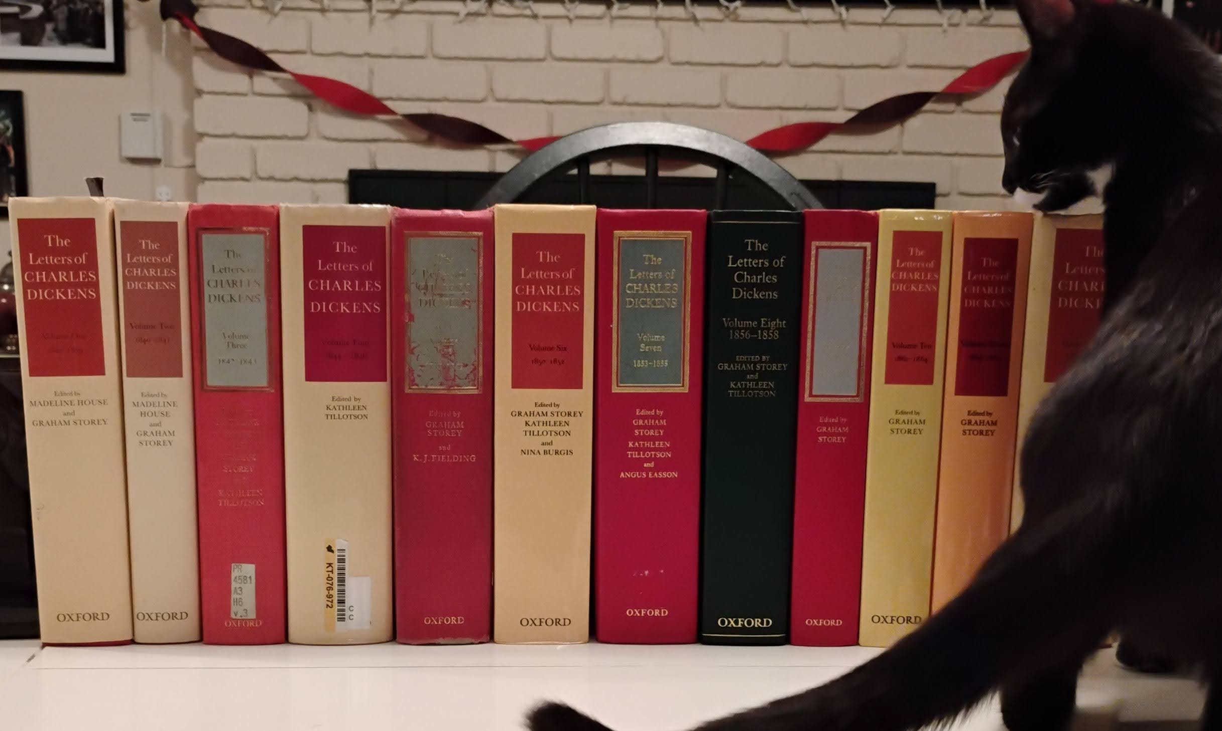 A Journey Through Twelve Volumes of Dickens's Letters