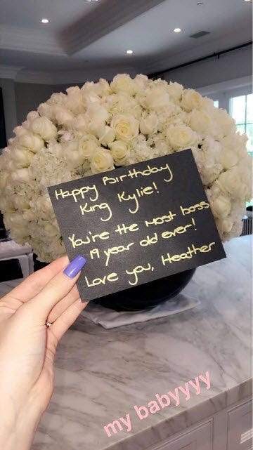 kylie jenner peonies and roses birthday kylie jenner peonies and roses birthday