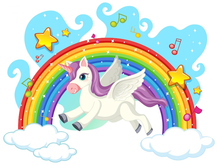 Rainbow unicorn Images - Free Download on Freepik