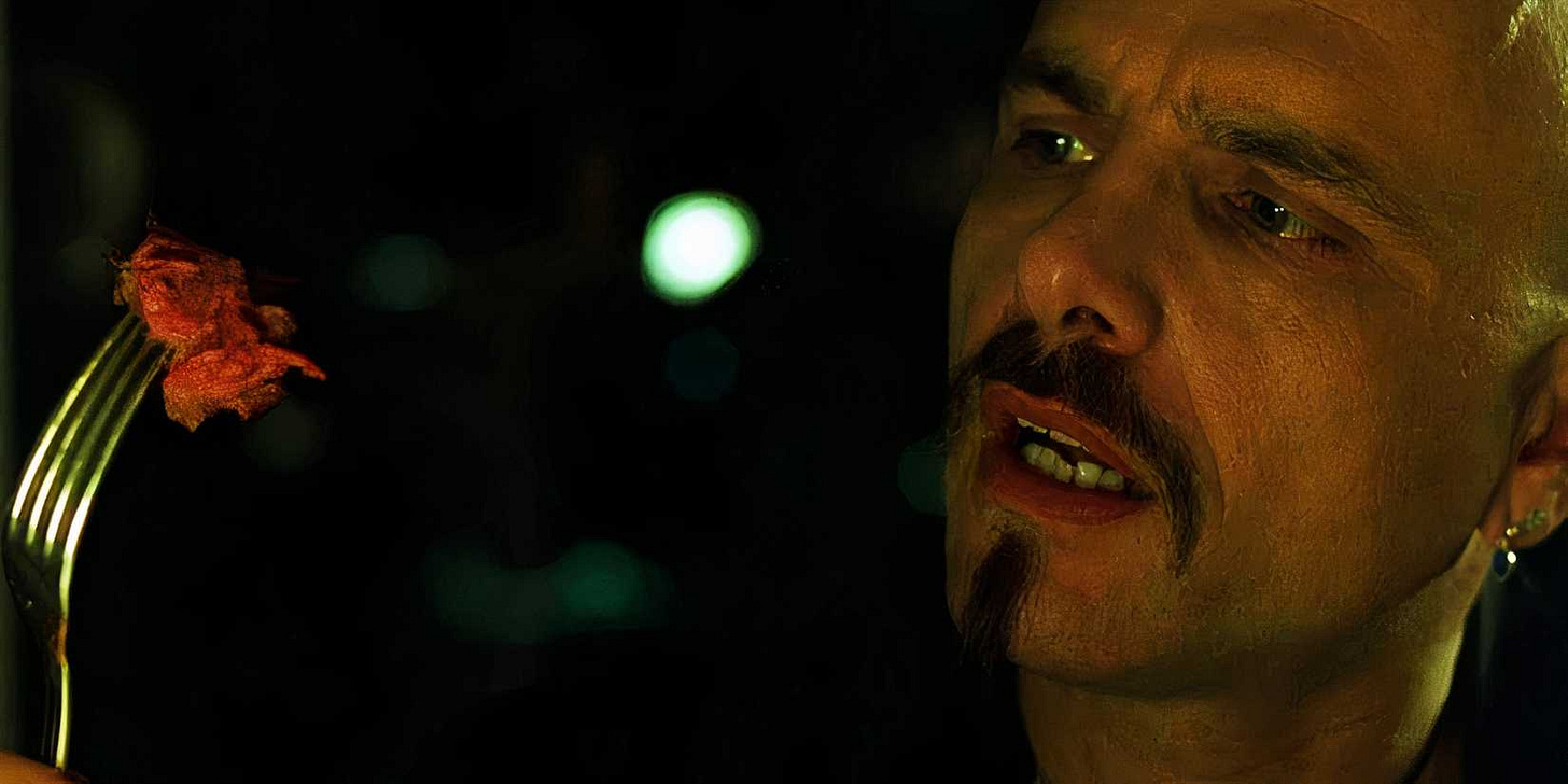 Joe Pantoliano Eats Steak iN The Matrix