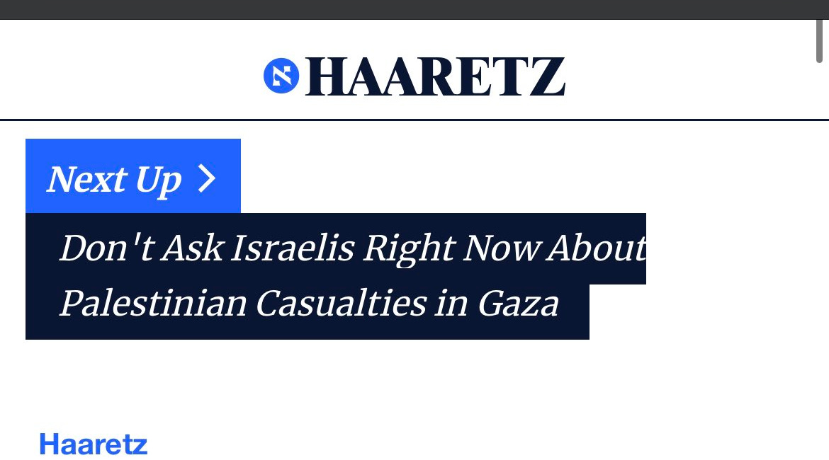 One Genocide Does Not Justify Another