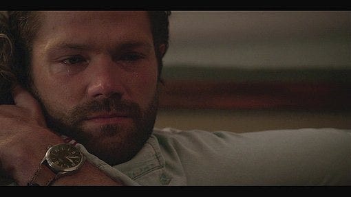 Cordell crying in mom Abeline arms. Cordell crying in mom Abeline arms.