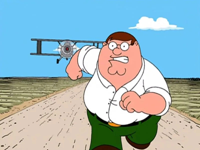 Peter Griffin Running Away Meme Template — Kapwing