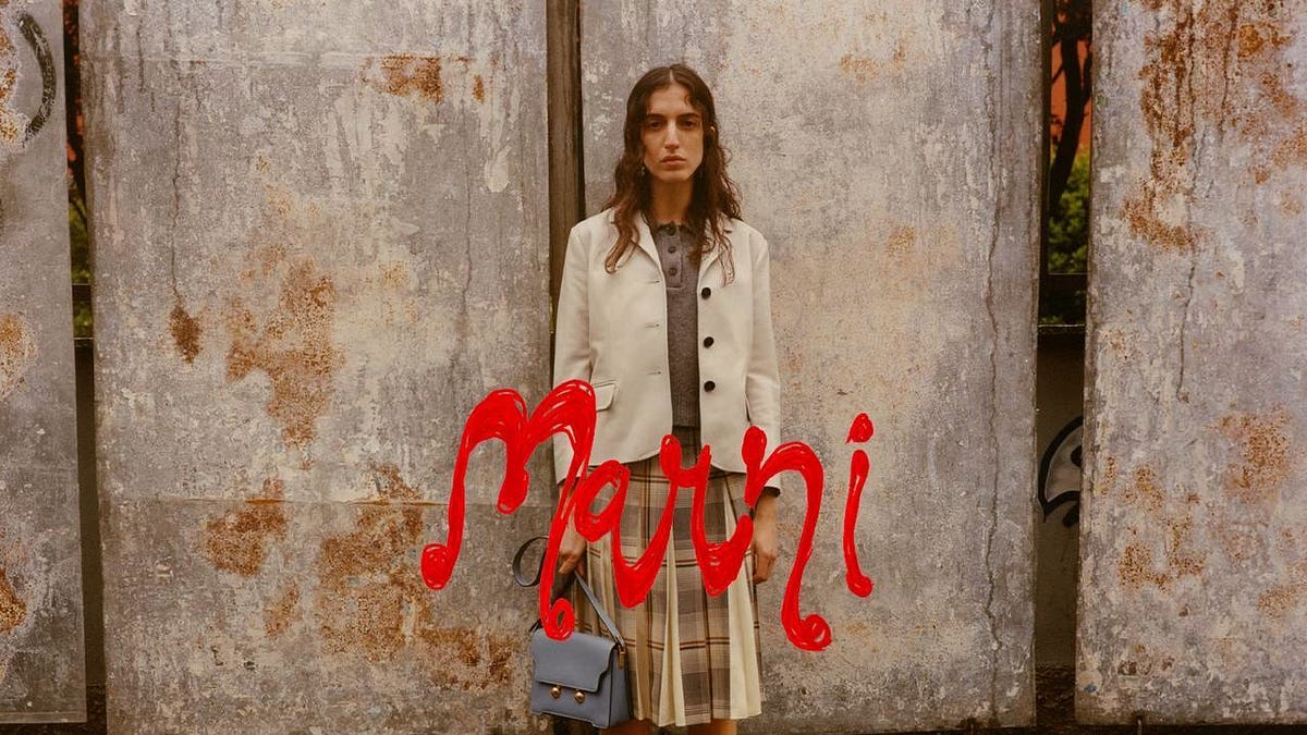 How Marni Turns Its Logo Into a Visual Tool