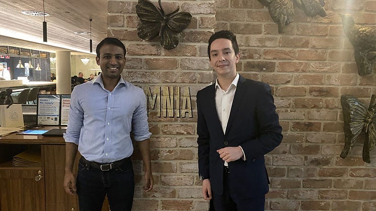 With Laurent Tapullima, Restaurant Manager at Omnia Bistro & Bar With Laurent Tapullima, Restaurant Manager at Omnia Bistro & Bar