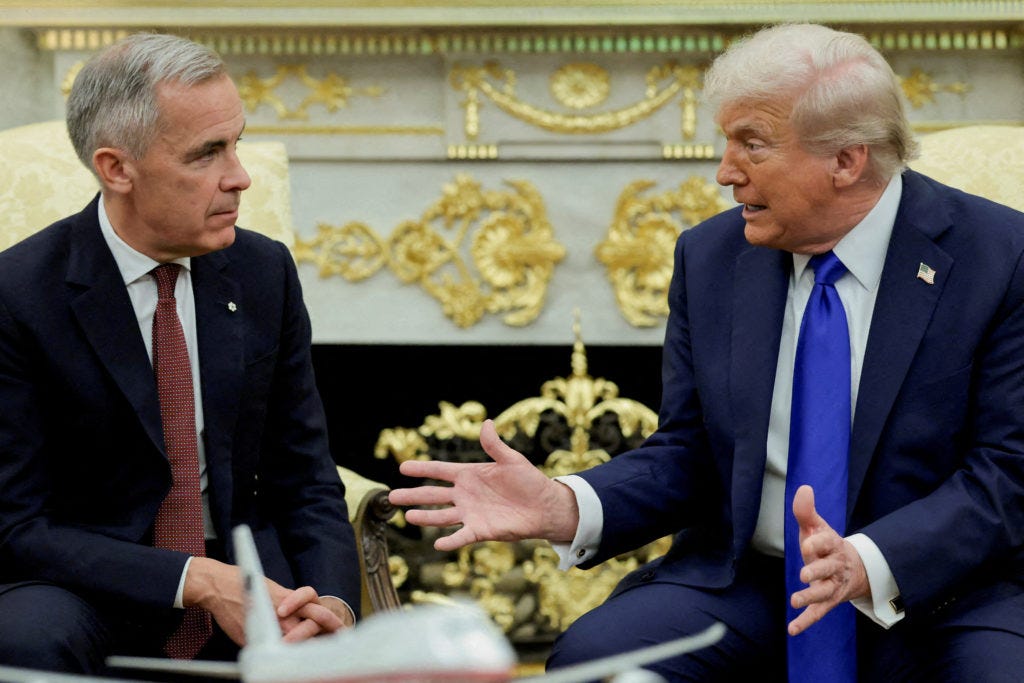Ahead of G7, Canada's Carney softens tone toward Trump with trade ...
