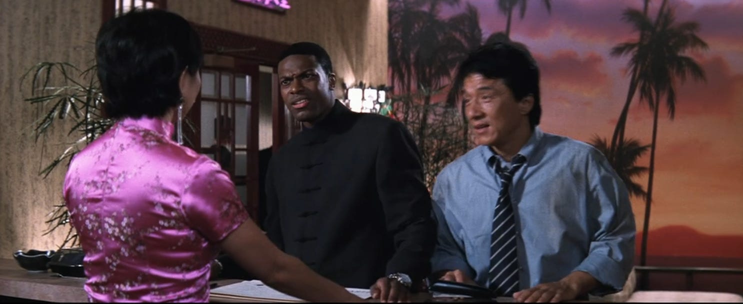 Rush Hour 2 - by Shea Serrano - GOOD MOVIE, image size:1486x608