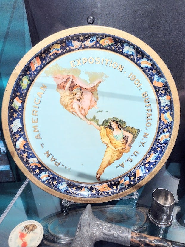 Pan-American Exposition 1901 Souvenir Plate Pan-American Exposition 1901 Souvenir Plate