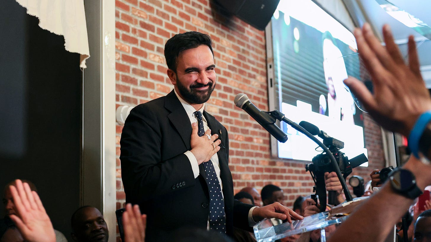 Zohran Mamdani Leads in the New York City Democratic Mayoral Primary | The New Yorker Zohran Mamdani Leads in the New York City Democratic Mayoral Primary | The New Yorker