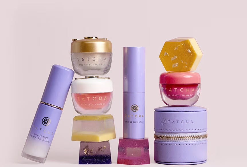 A picture of Tatcha products as discussed by The Beauty Ed®