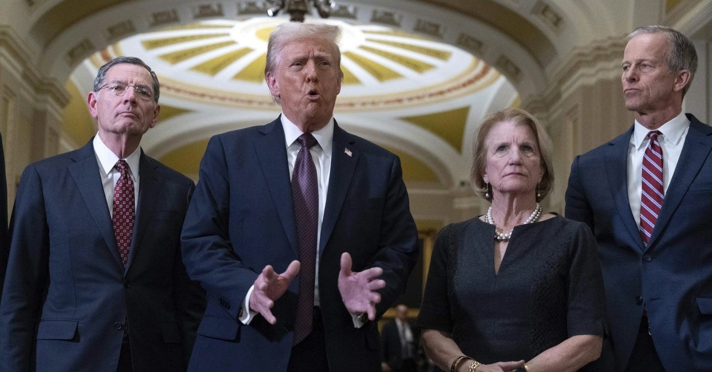 Trump gives GOP senators no set strategy as they struggle to turn his  priorities into law | Fortune