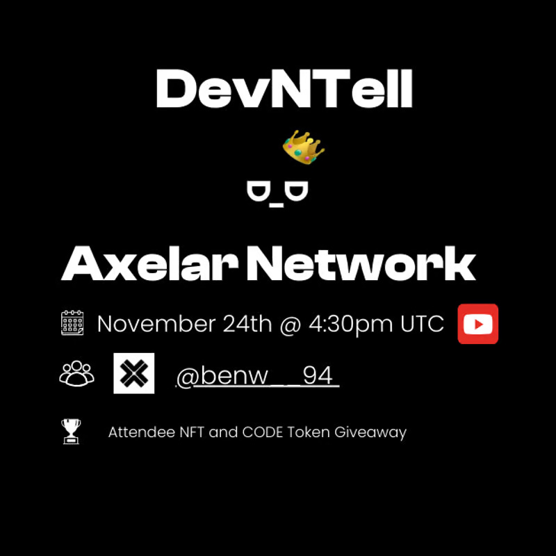 DevNTell: Axelar
