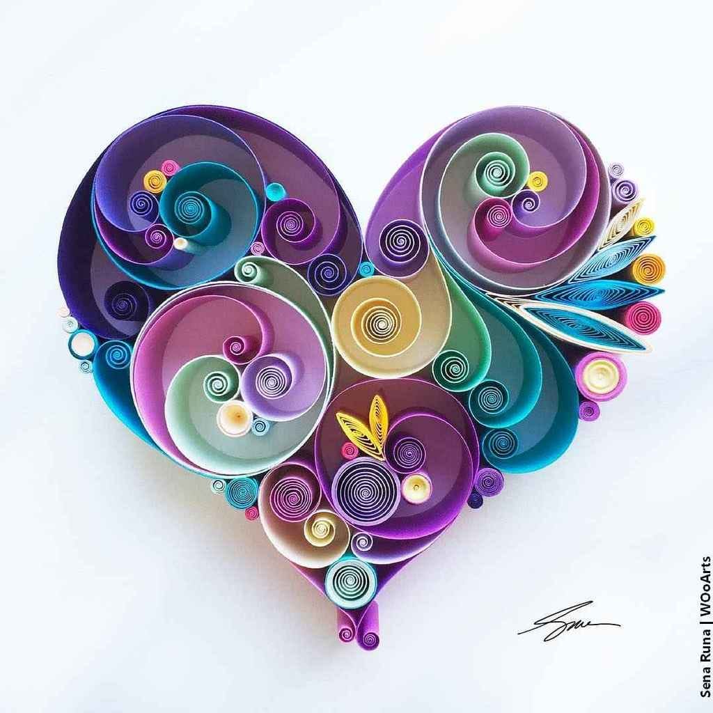 Sena Runa Quilling Gallery | 40 Unique Quilling Paper Art ...