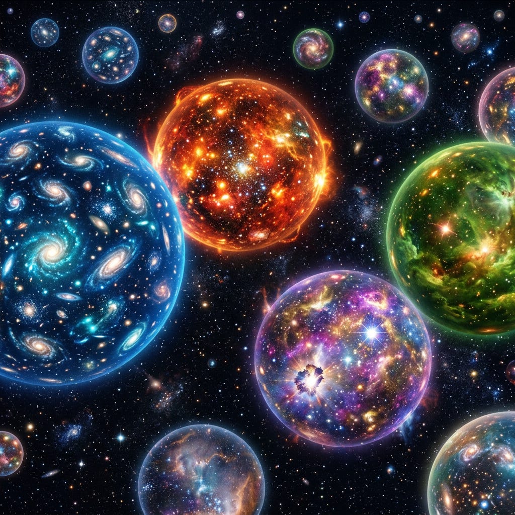 Expansive Multiuniverse: Vast, Diverse, Luminous Spectacle | AI Art  Generator | Easy-Peasy.AI