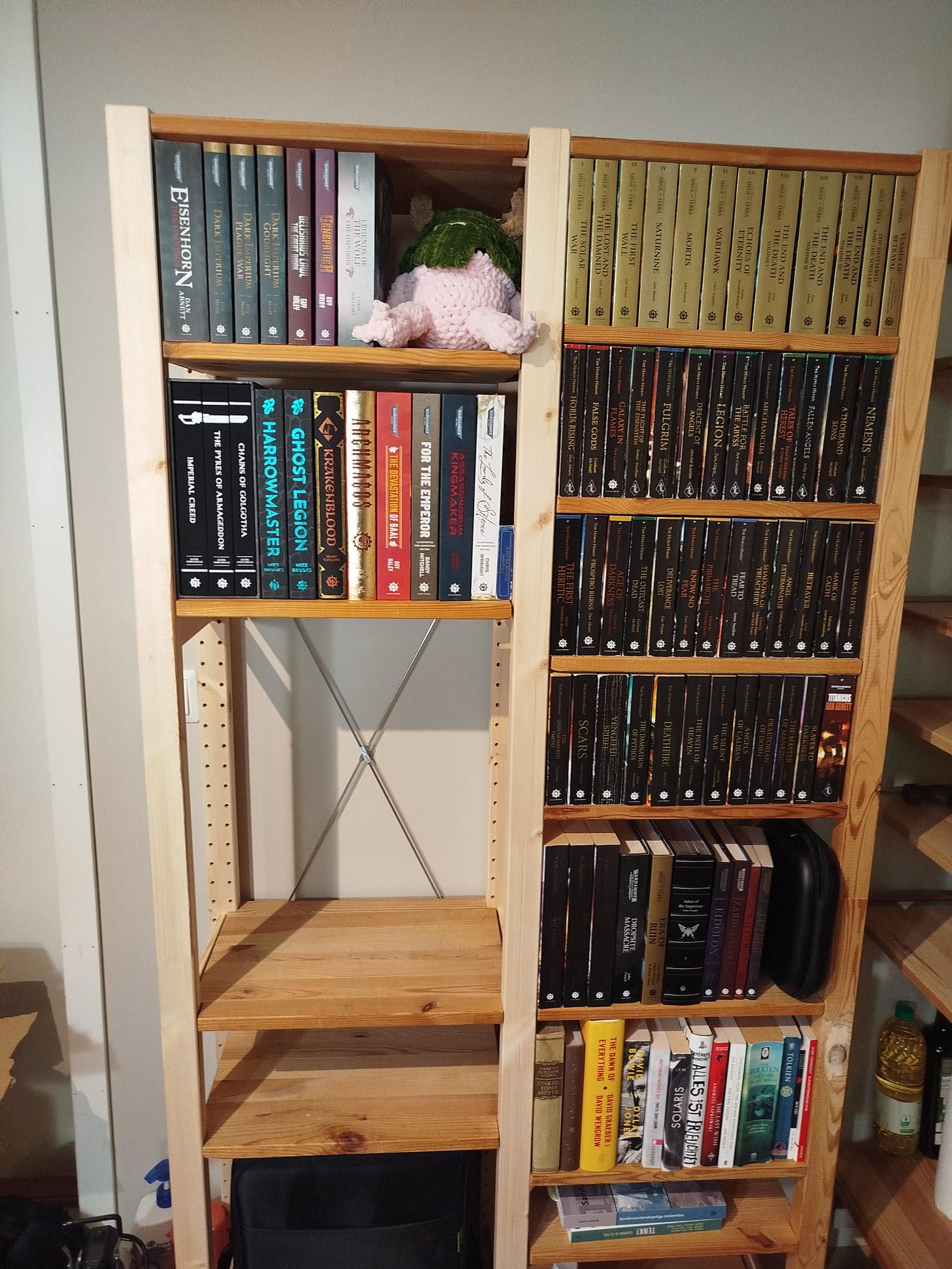 r/Blacklibrary - First Shelfie, and a new place. r/Blacklibrary - First Shelfie, and a new place.